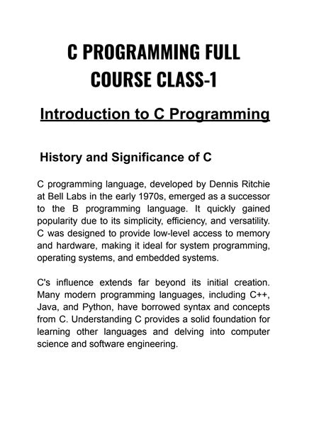 C Programming Full-Course 的图像结果
