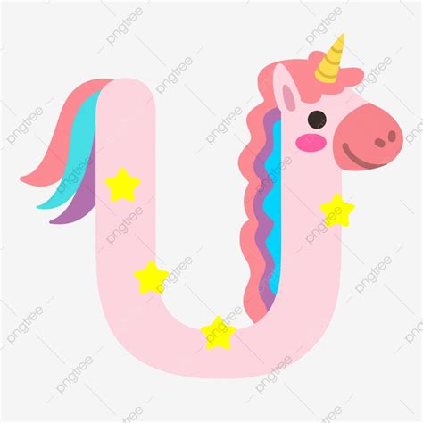 Unicorn Letter, Letter U, Cute Unicorn, Alphabet Crafts Preschool ...