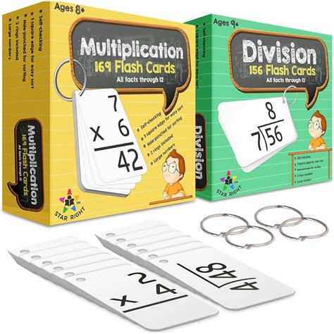 Math Flashcards Multiplication Division 的图像结果