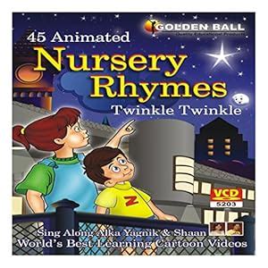 Amazon.in: Buy Golden Ball Nursery Rhymes Twinkle Twinkle (VCD) DVD ...