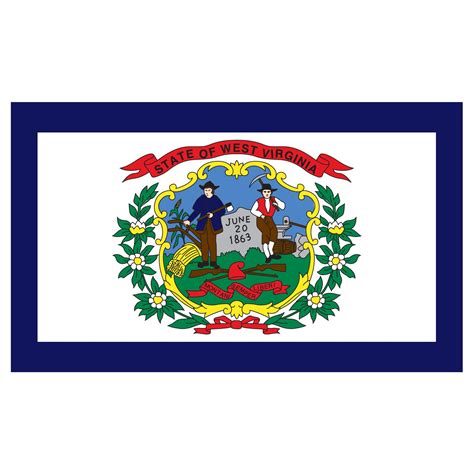 west virginia state flags - Clip Art Library