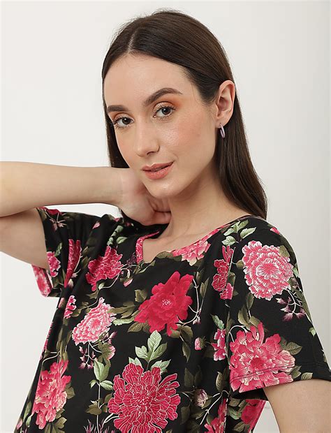 Buy Printed Crew Neck T-Shirt at Marks & Spencer