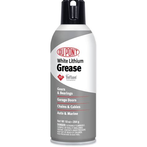 DuPont Teflon White Lithium Aerosol Bicycle Lubricant and Grease, 10 Oz. - Walmart.com