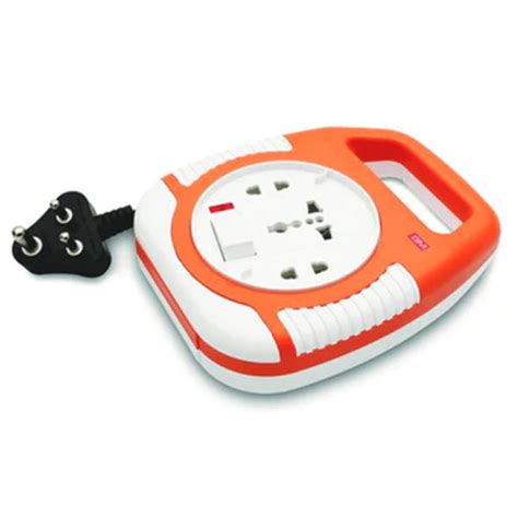 Buy GM Square 3 Pin Flex Box 4 meter with Handle, Indicator and ...