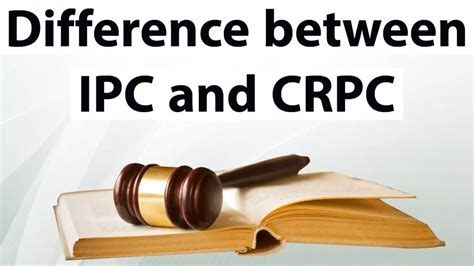 IPC और CrPC में क्या अंतर होता है? | What is the difference between IPC ...