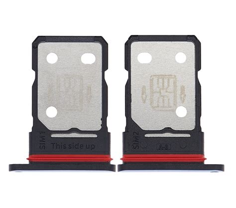 Dual Sim Card Tray Compatible For OnePlus 9 Replacement (Arctic Sky)