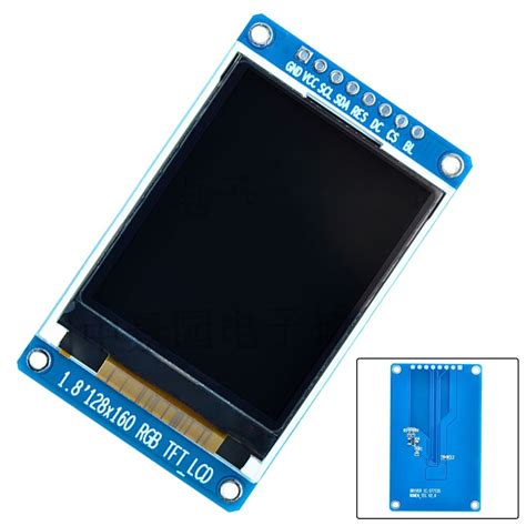 1.8 inch LCD screen TFT SPI serial screen color | Ubuy India