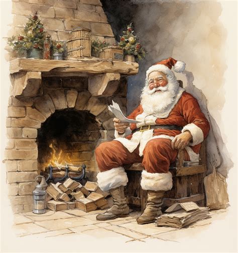 Christmas Santa Claus Art Free Stock Photo - Public Domain Pictures