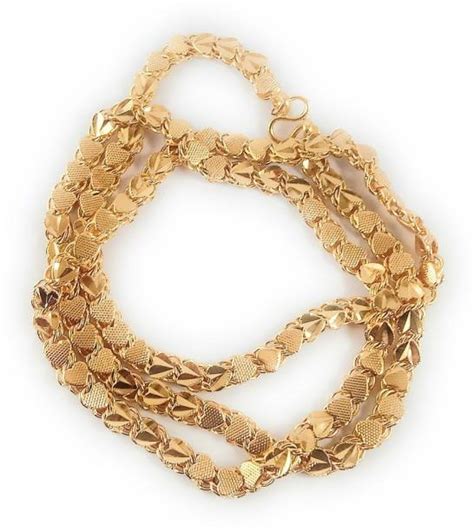 Gold Dollar Chain - Buy Gold Dollar Chain online at Best Prices in ...