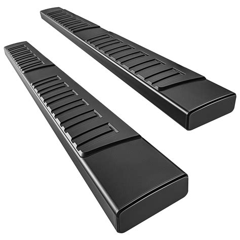 Upgrade Your Chevrolet Silverado 2500/3500: 6" Black Aluminum Running Boards | Truck HQ