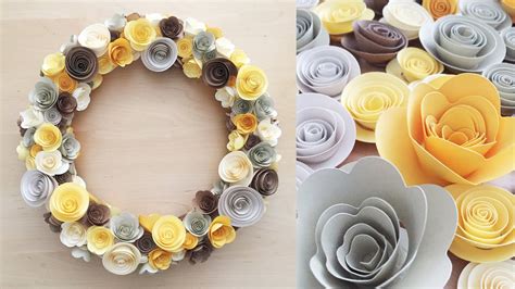 Image result for Rolled Paper Flower Tutorial