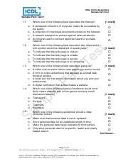 Image result for Remote Work ICDL Exam Questions Answers