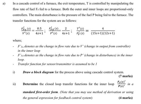 Image result for Furnace Cascade Control Loop Example
