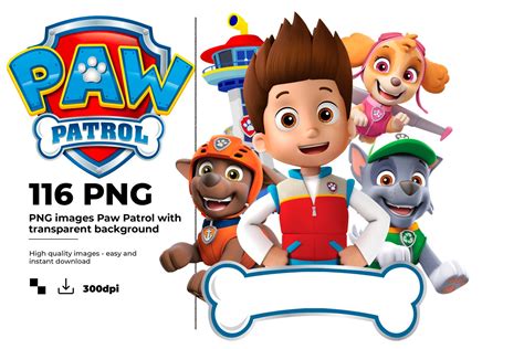 Free clip art paw patrol, Download Free clip art paw patrol png images ...