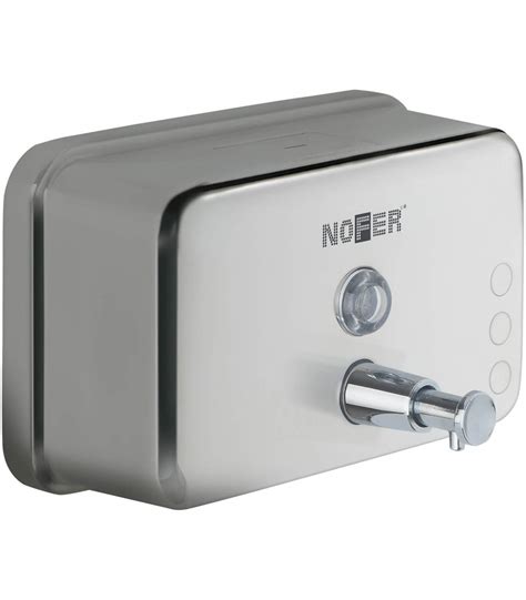NOFER Inox 03042.B Дозатор для жидкого мыла (глянцевая нержавеющая ...