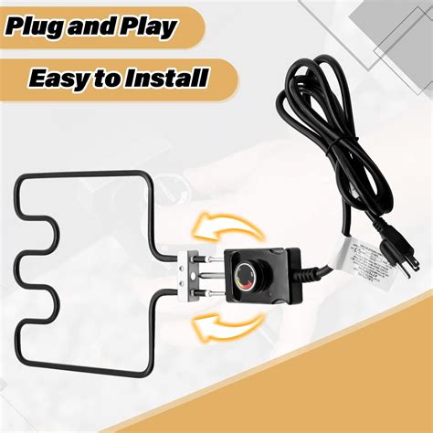 Buy Electric Smoker and Grill Heating Element for Masterbuilt,1500 Watt ...