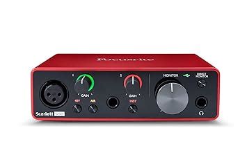 Focusrite Scarlett Solo (3rd Gen) USB Audio Interface : Amazon.in ...