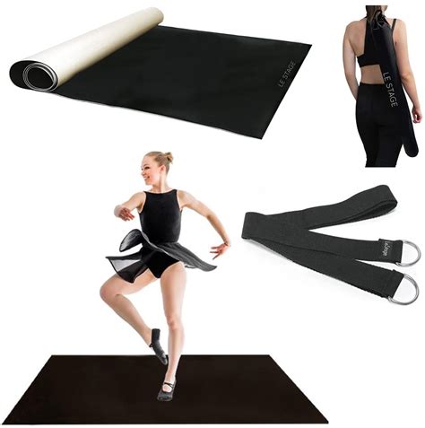 Dance Floor – Portable Dance Floor Mat with Stretch Strap – Controlled ...