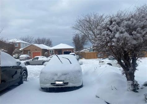 PHOTOS: GTA, Toronto hit by their biggest snowfall of the winter so far - The Weather Network