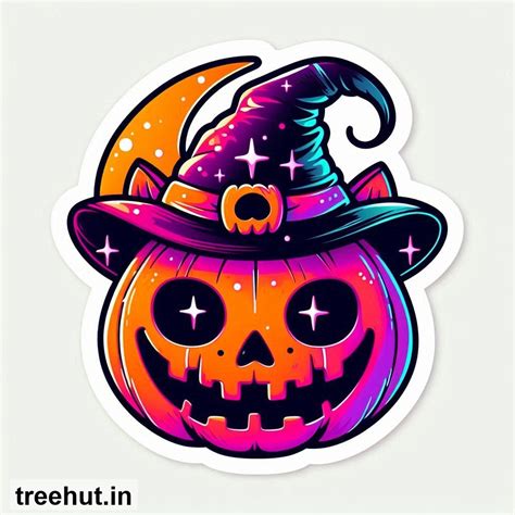 Free Halloween Cat Sticker Cutout Printables for Halloween Decorations ...