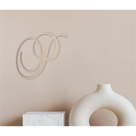 JessandJessica Wooden Letters by Jess and Jessica Cursive Wood India | Ubuy
