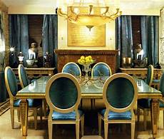 Peacock Blue Dining Room by Eye For Design Decorate Your Home With The Color Peacock Blue Peacock Blue Dining Room
