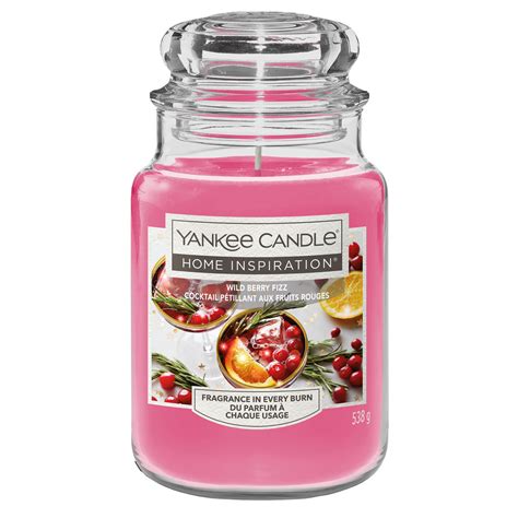 Buy Yankee Candle Home Inspiration Wild Berry Fizz Large Candle for GBP ...