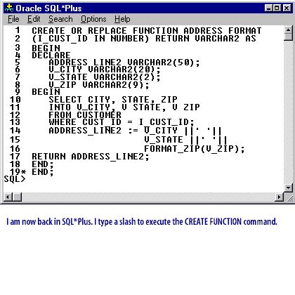 How to Create a Simple PL SQL Function in Command Line 的图像结果