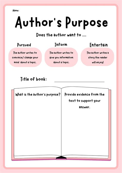 Free author s purpose graphic organizers, Download Free author s ...