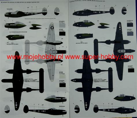 Lockheed P-38 J Lightning (E.T.O) Italeri 2834