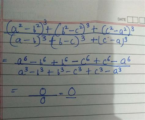 (a2-b2)3+(b2-c2)3+(c2-a2)3/(a-b)3+(b-c)3+(c-a)3 - Brainly.in