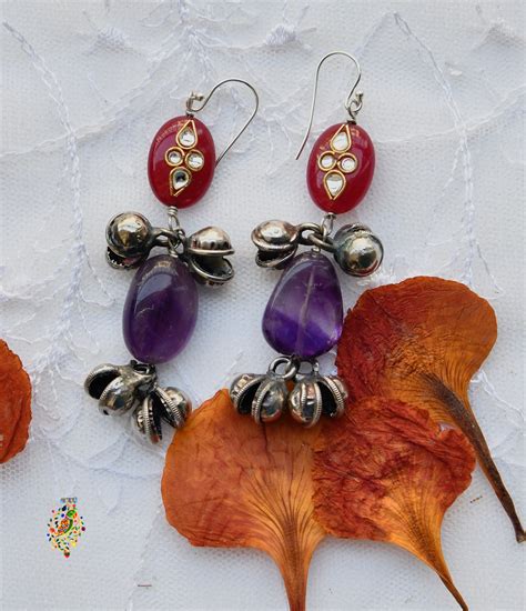 Amethyst Drop Earrings – Totapari