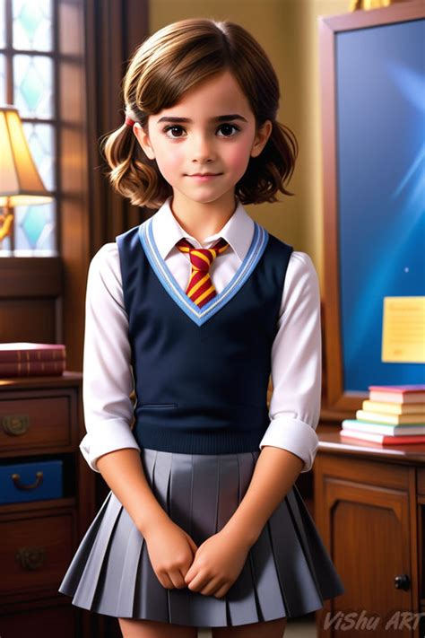 Emma Watson as Hermione Granger cute by Sintarin on DeviantArt