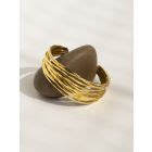 Gold Plated Handcrafted Brass Earrings