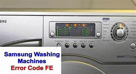 Image result for Samsung Washing Machine SC Error Code