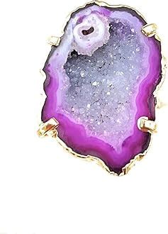 Amazon.in: Golden Quartz -The Crystal Hub: RINGS COLLECTION