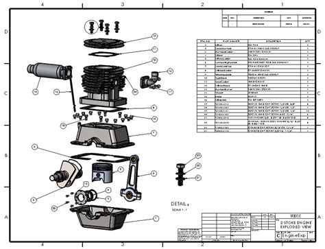 Image result for Engine Exploded View Diagram