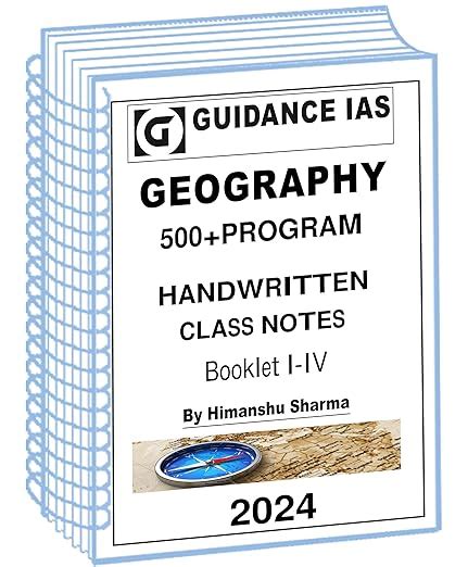 Buy Guidance IAS Himanshu Sharma Geography Optional 500 Plus Question ...