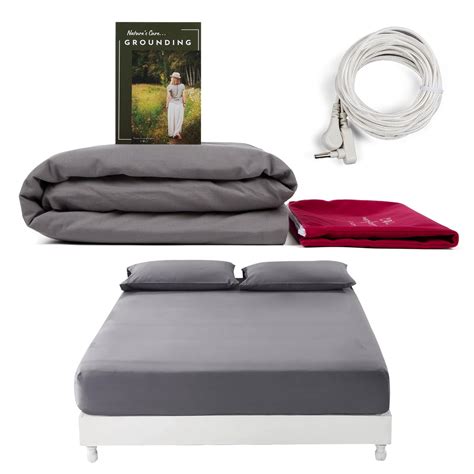 Buy Earthing Grounding Sheets King Size (Grey) - 400 Thread Count Soft ...
