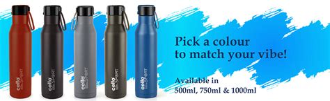 Cello Maestro Stainless Steel Vacuum Insulated Flask | Hot & Cold Water ...