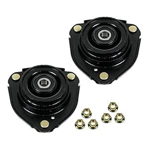 Front Upper Shock Strut Mounts Plate Bushing Pair Set of 2 For 96-05 ...