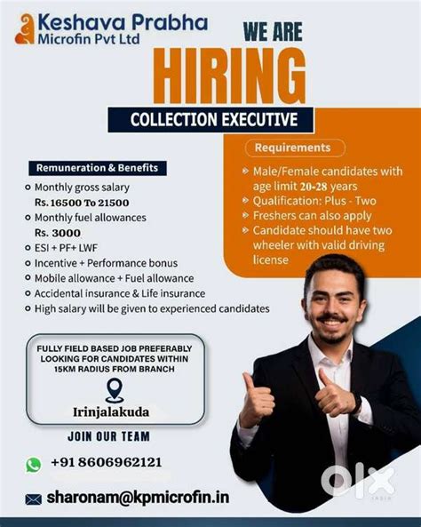 Collection Executive - Irinjalakuda - Sales & Marketing - 1803835591