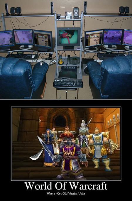Image result for World of Warcraft Computer Setup