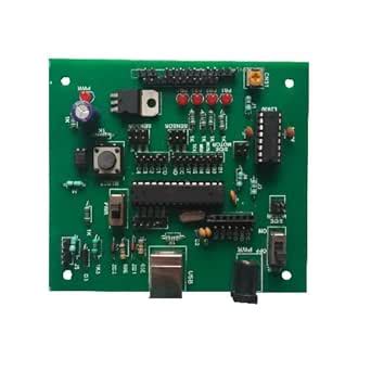Kartji Entrench Electronics Atmega 8 Development Board : Amazon.in ...