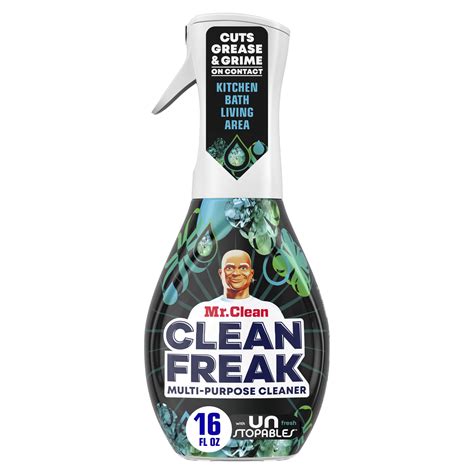 Mr. Clean Clean Freak All Purpose Cleaning Spray, Multi-Surface Cleaner ...