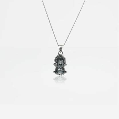 Antique Ganpati Silver Pendant | 925 Sterling Silver | Silverworld