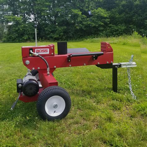 16 Ton Boss Industrial Dual Action Electric Log Splitter ED16T21 - Wood ...