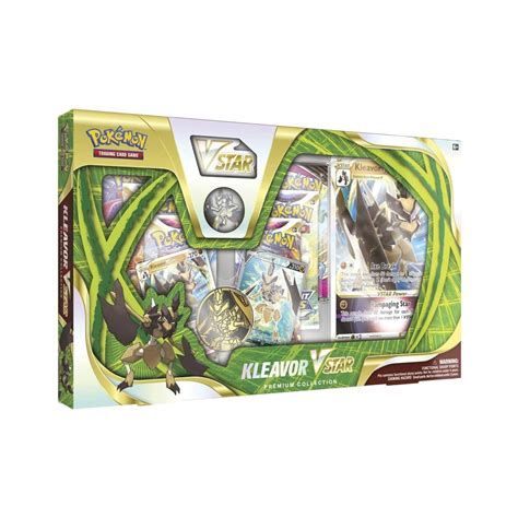 Pokemon TCG: Kleavor VSTAR Premium Collection- Kraken