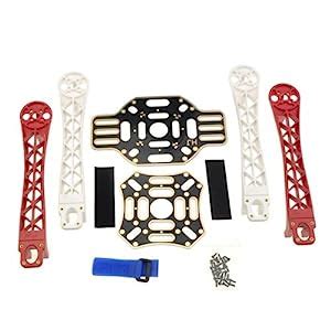 REES52 REES52_3 4-Axis Strong Frame Smooth KK/MK/MWC Quadcopter Kit ...