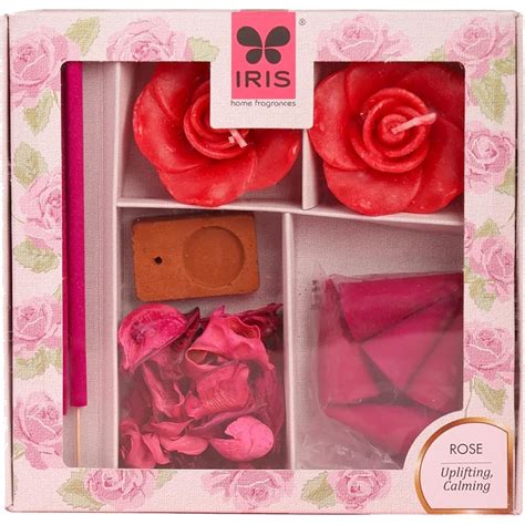 IRIS Home Fragrance Gift Set | Fragrance - Rose | Pack with 2no's of ...